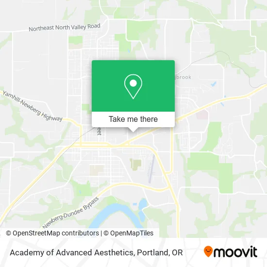 Mapa de Academy of Advanced Aesthetics