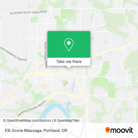 Elk Grove Massage map