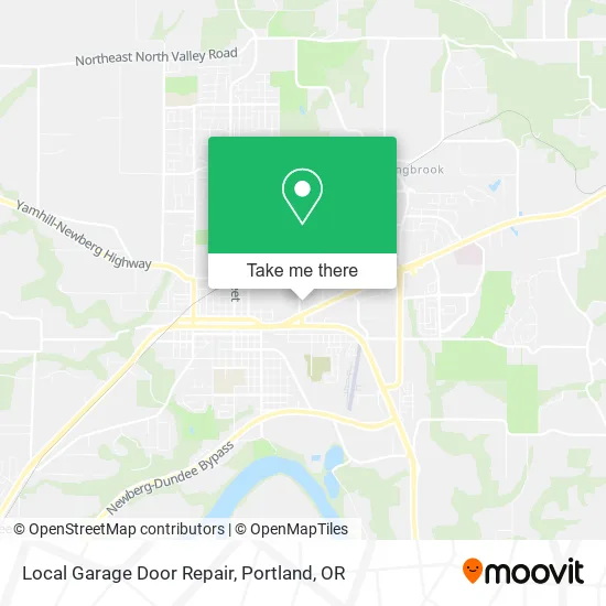 Local Garage Door Repair map