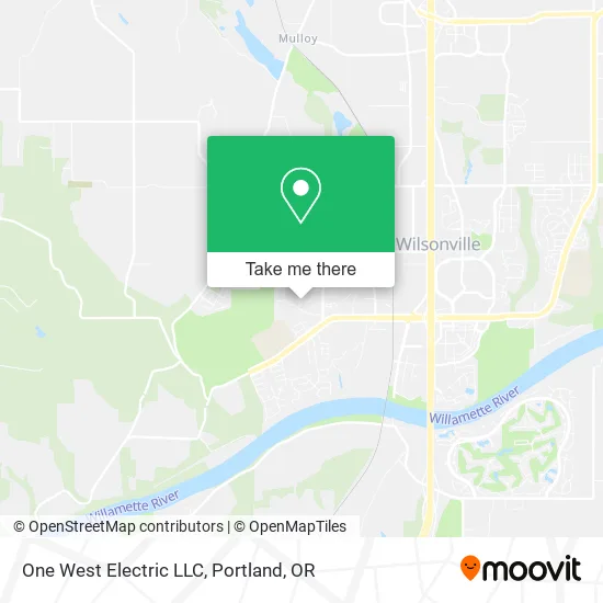 One West Electric LLC map