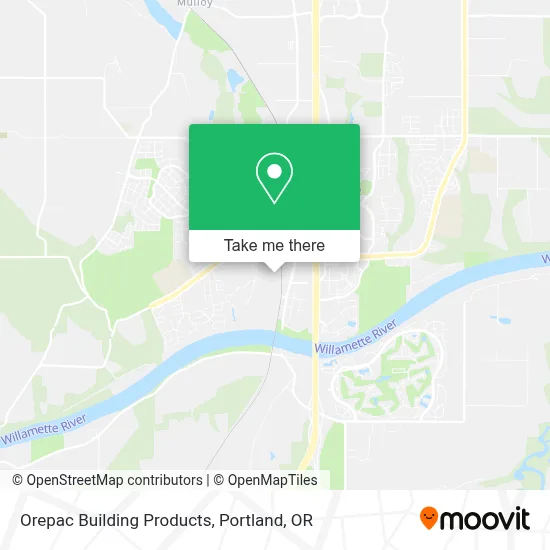 Orepac Building Products map