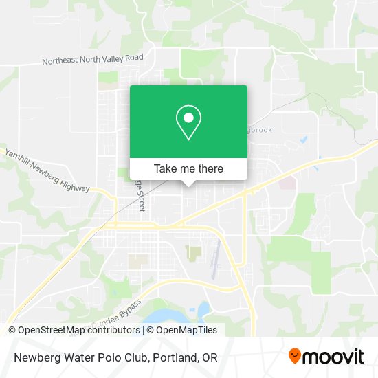 Mapa de Newberg Water Polo Club