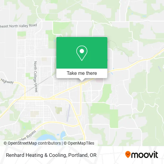 Mapa de Renhard Heating & Cooling
