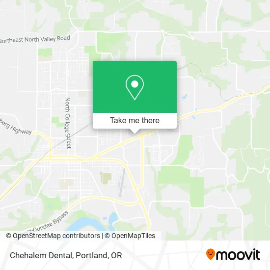 Mapa de Chehalem Dental