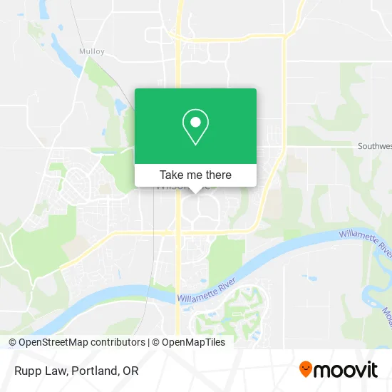 Rupp Law map