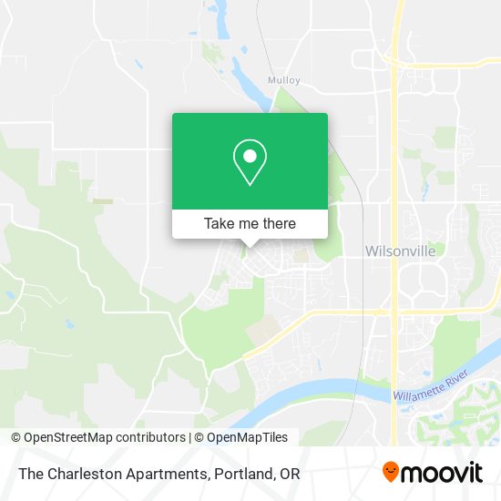 The Charleston Apartments map