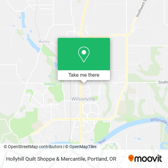 Mapa de Hollyhill Quilt Shoppe & Mercantile
