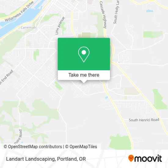 Landart Landscaping map