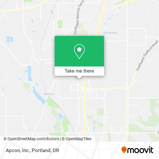 Apcon, Inc. map