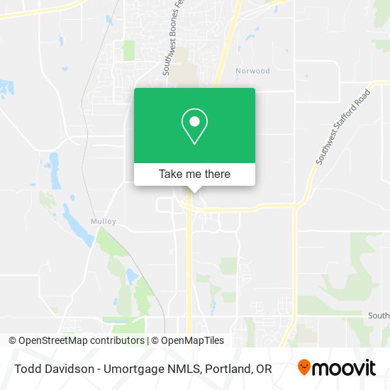 Todd Davidson - Umortgage NMLS map