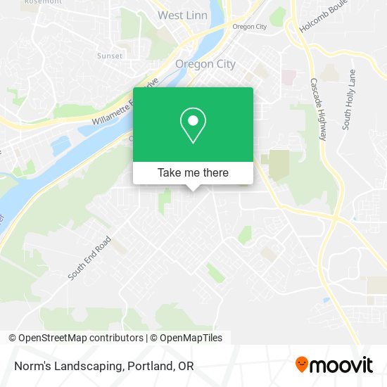 Norm's Landscaping map