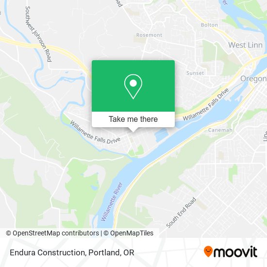 Endura Construction map