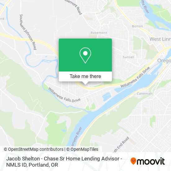 Jacob Shelton - Chase Sr Home Lending Advisor - NMLS ID map