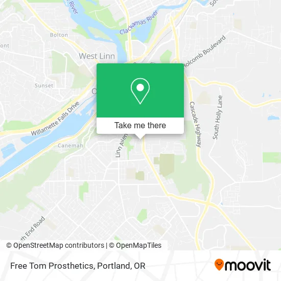 Mapa de Free Tom Prosthetics