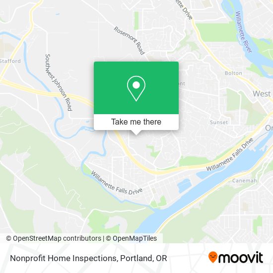 Mapa de Nonprofit Home Inspections