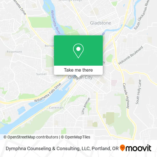 Mapa de Dymphna Counseling & Consulting, LLC