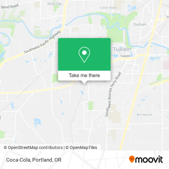 Coca-Cola map