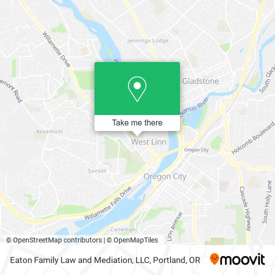 Eaton Family Law and Mediation, LLC map