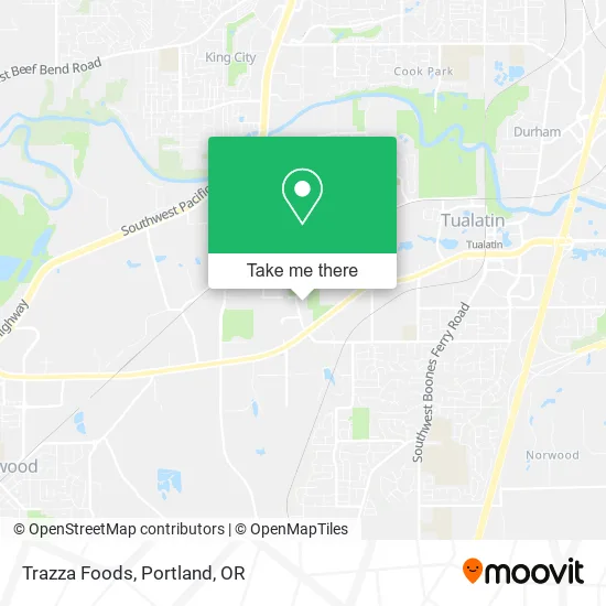 Trazza Foods map
