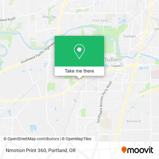 Mapa de Nmotion Print 360