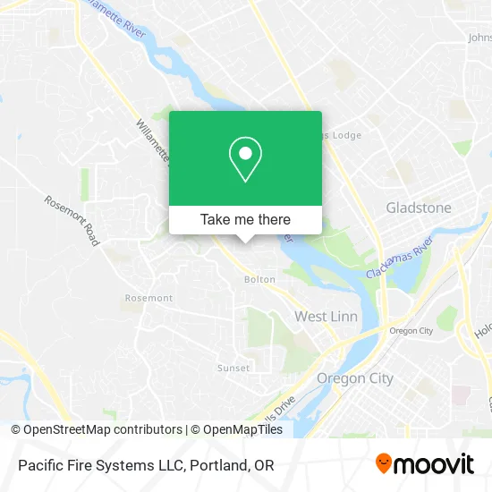 Pacific Fire Systems LLC map