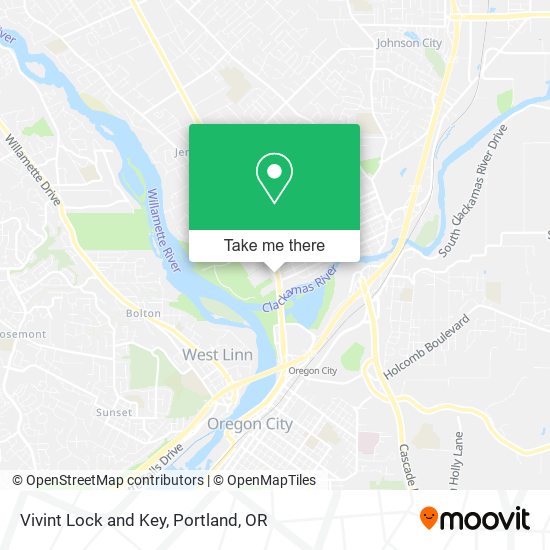 Vivint Lock and Key map