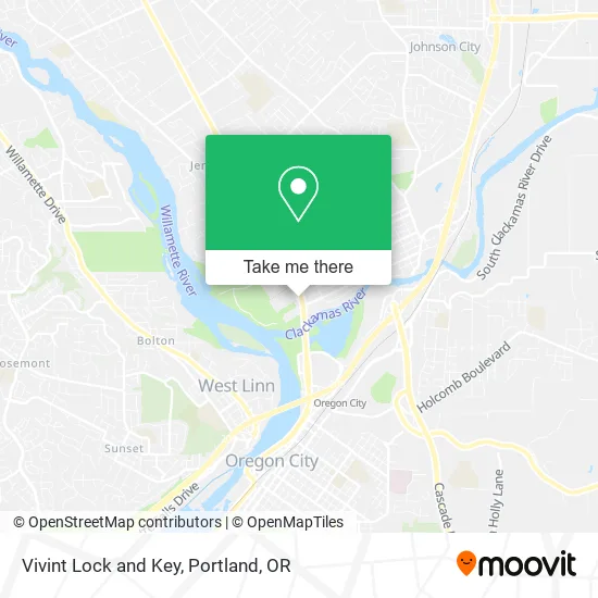 Vivint Lock and Key map