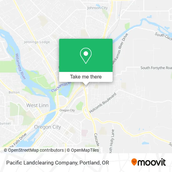 Pacific Landclearing Company map