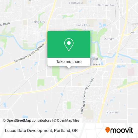 Lucas Data Development map