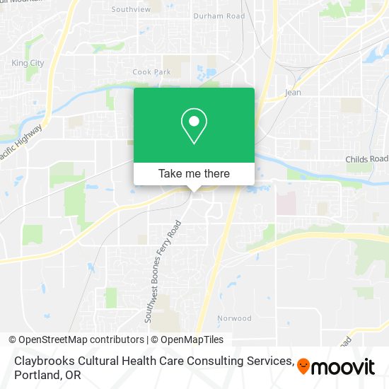 Claybrooks Cultural Health Care Consulting Services map