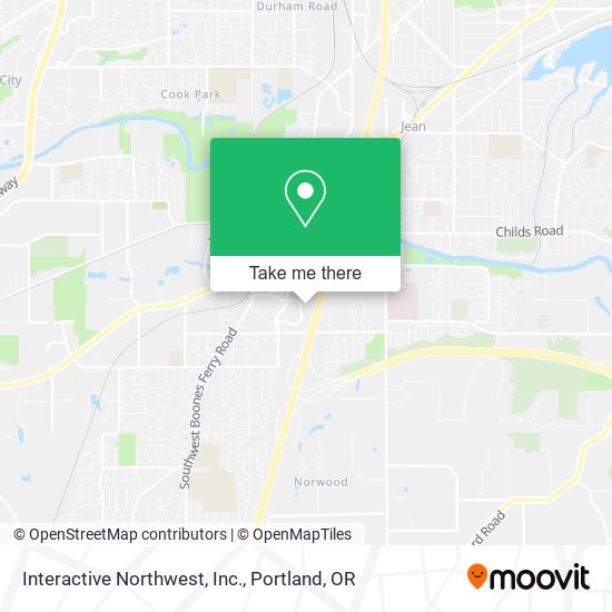 Interactive Northwest, Inc. map