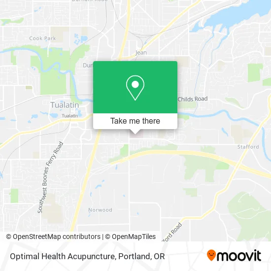 Optimal Health Acupuncture map