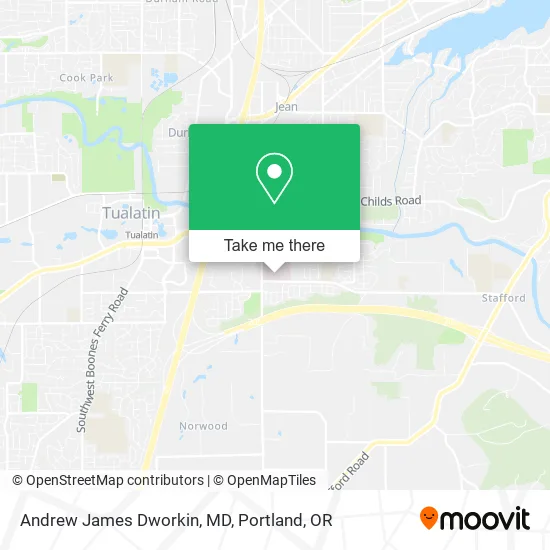 Andrew James Dworkin, MD map