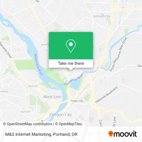 M&S Internet Marketing map