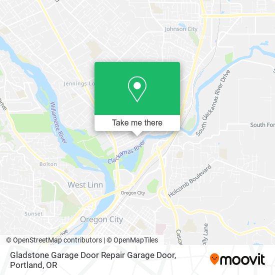 Mapa de Gladstone Garage Door Repair Garage Door