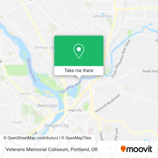 Veterans Memorial Coliseum map