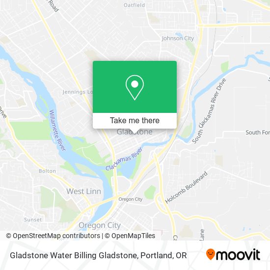 Gladstone Water Billing Gladstone map
