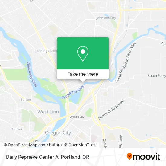 Mapa de Daily Reprieve Center A