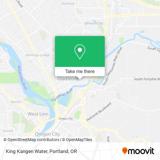 King Kangen Water map