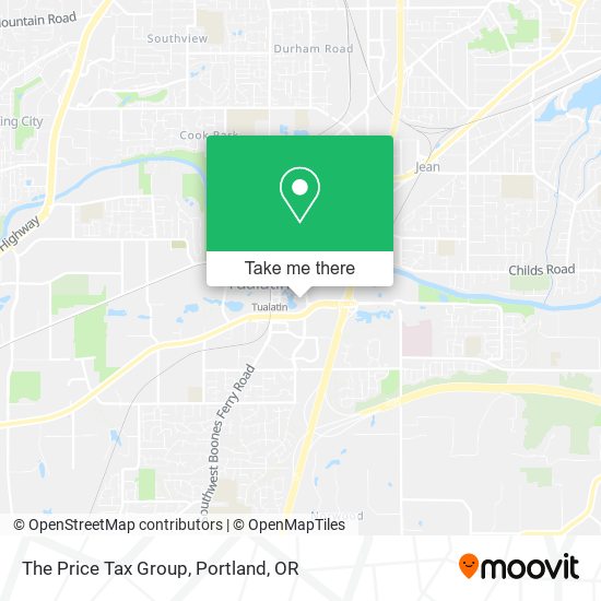 The Price Tax Group map