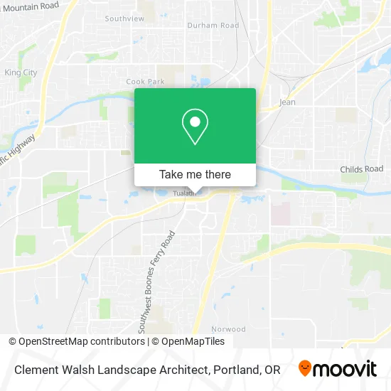 Mapa de Clement Walsh Landscape Architect