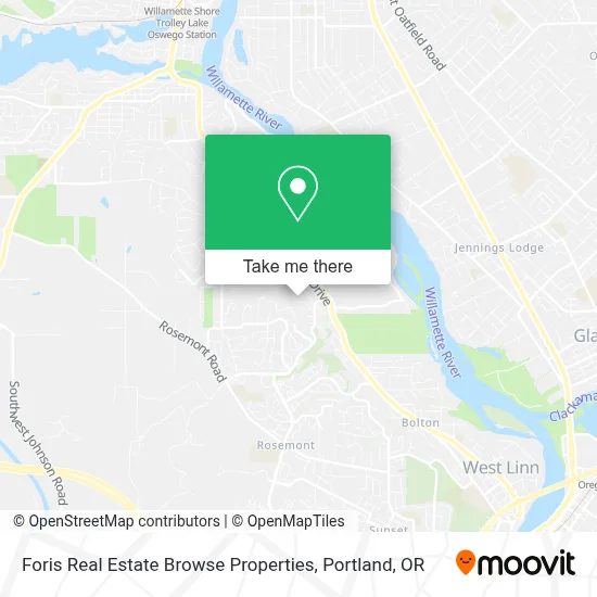 Foris Real Estate Browse Properties map