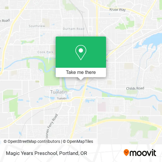 Magic Years Preschool map