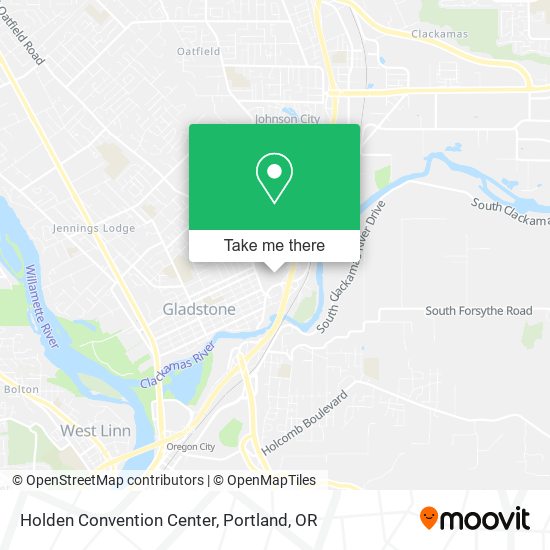 Holden Convention Center map