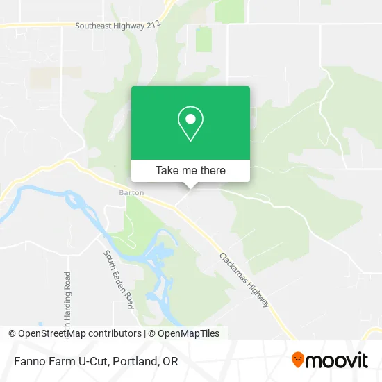 Fanno Farm U-Cut map