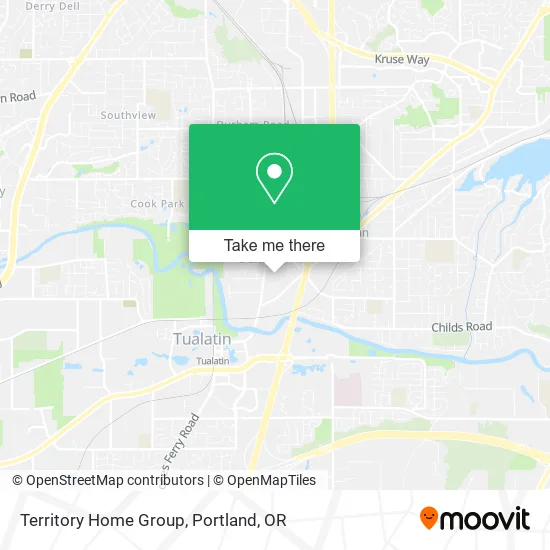 Territory Home Group map