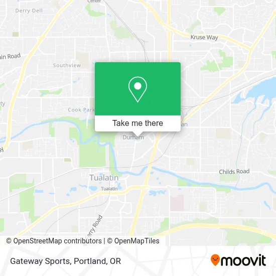 Gateway Sports map