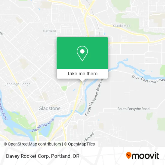 Davey Rocket Corp map