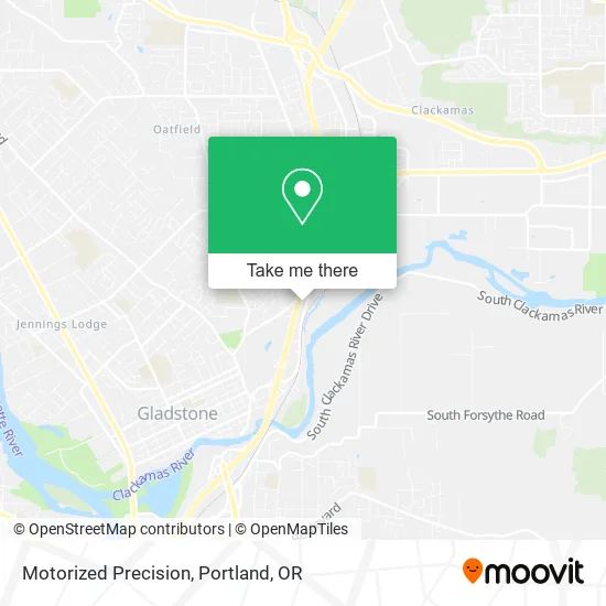 Mapa de Motorized Precision
