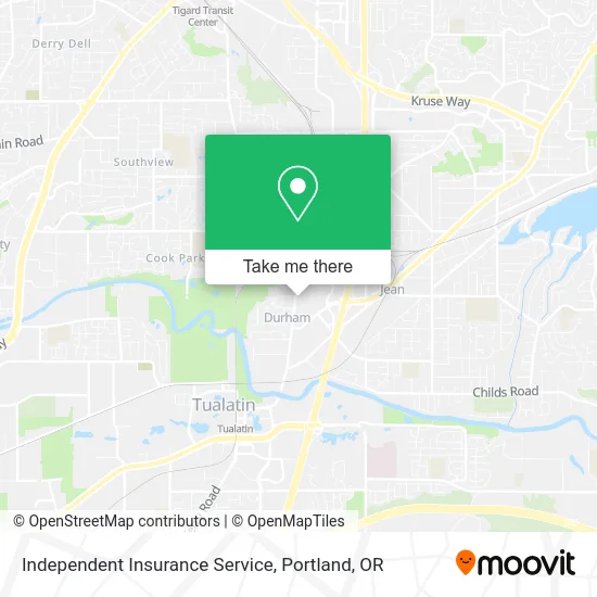 Independent Insurance Service map